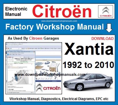 eBook Citroen Xantia 1997 Repair Service Manual