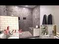Large Walk In Tile Shower - Bathtub Conversion - Full Bathroom Remodel Time Lapse
