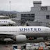United Airlines flight carrying hundreds of passengers sees tyres 'blow up' on landing