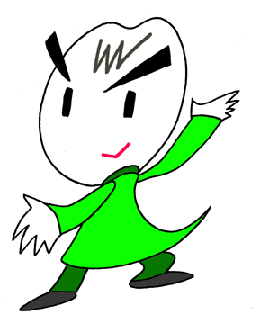 仕事で制作したイラスト お米 白米 米粒 ライス カンフー 格闘家 キャラクター