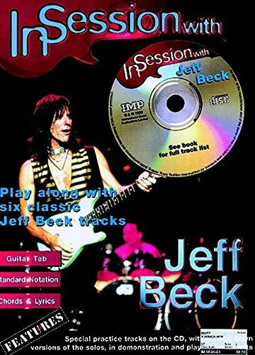 In Session with Jeff Beck: Guitar TAB (Book & CD), by Jeff Beck