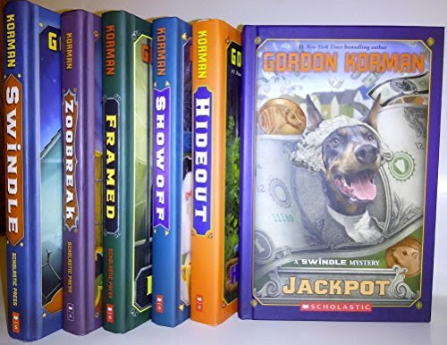 Swindle Series Book 1-6 Swindle / Zoobreak / Framed / Showoff /Hideout / Jackpot (6 Book Set), by Gordon Korman
