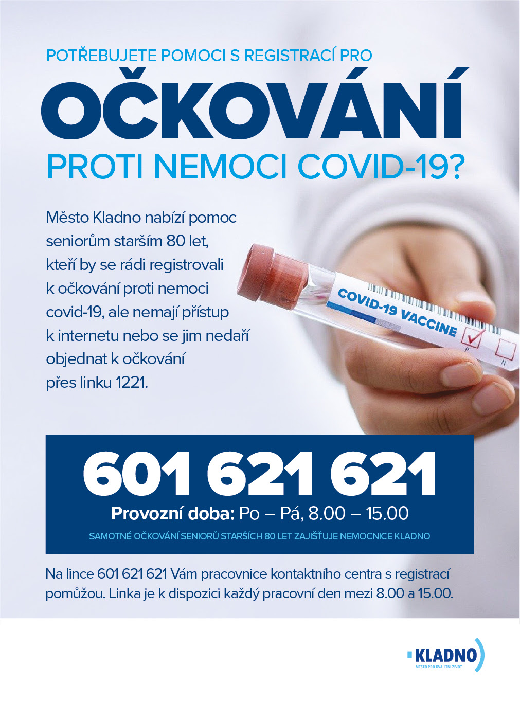Mesto Kladno Nabizi Pomoc S Registraci K Ockovani Proti Onemocneni Covid 19