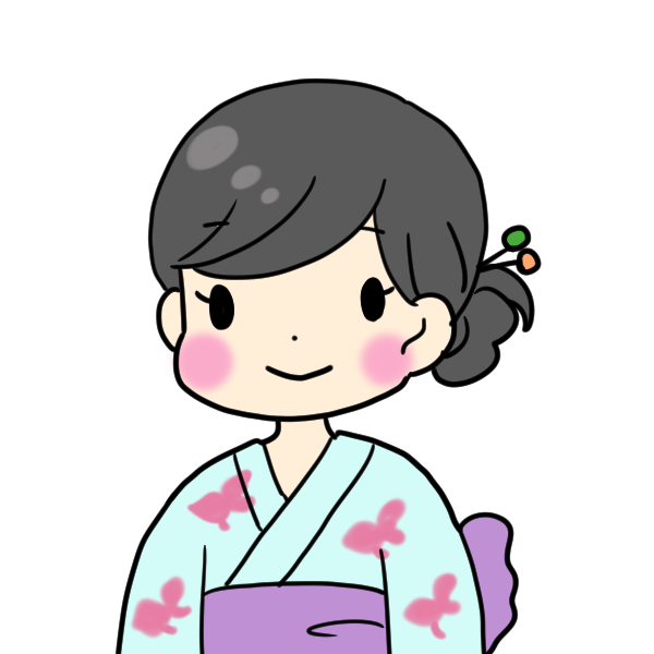 水色の浴衣を着た女性のイラスト かわいいフリー素材が無料のイラストレイン