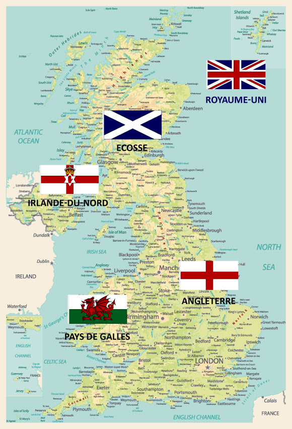 le royaume uni carte Géographie et carte du Royaume Uni.
