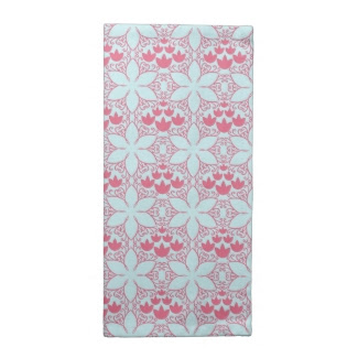 Abstract Water Lilies Cloth Napkins (set of 4)