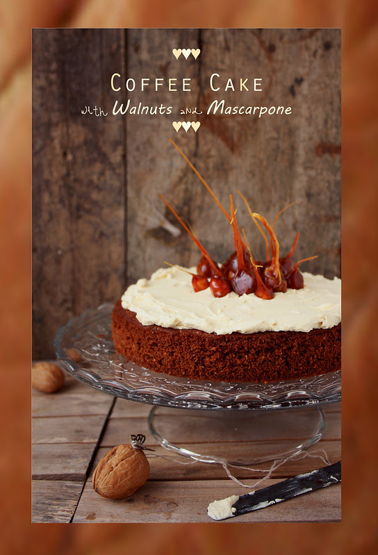 Coffee cake wih mascarpone