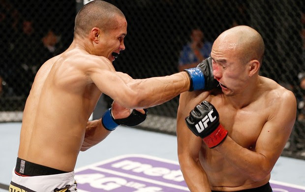 Jon Tuck x Tiequan Zhang, UFC MAcau (Foto: Getty Images)