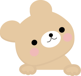かわいいイラスト 無料イラスト フリー素材 くま２