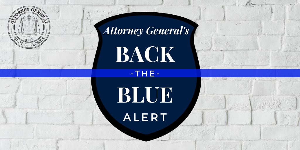 BACK THE BLUE ALERT - TomL Publishing