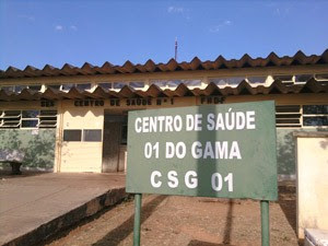 Centro de Saúde do Gama (Foto: Raquel Morais/G1)