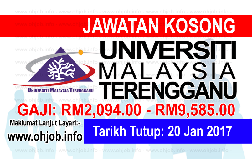 Jawatan Kerja Kosong Universiti Malaysia Terengganu (UMT) logo www.ohjob.info januari 2017
