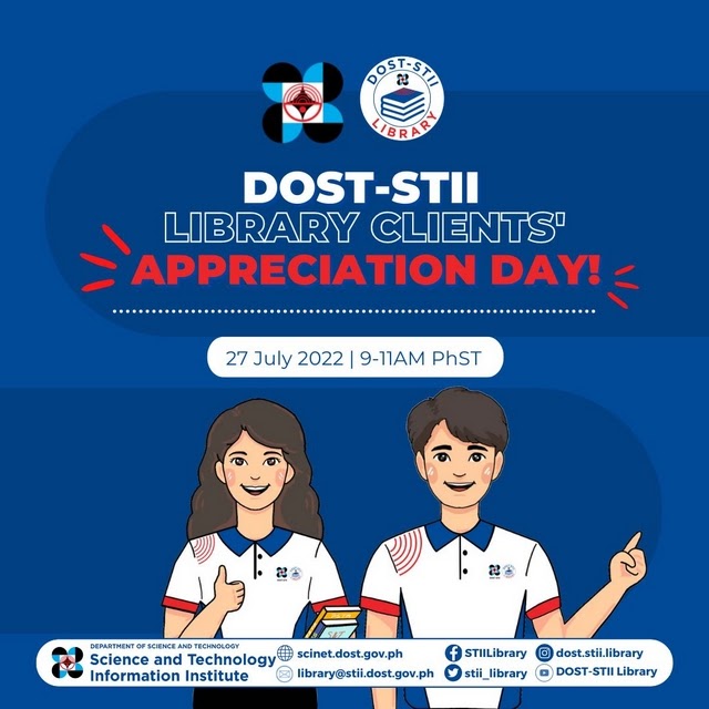 DOST STII Library celebrates Clients Appreciation Day 2022