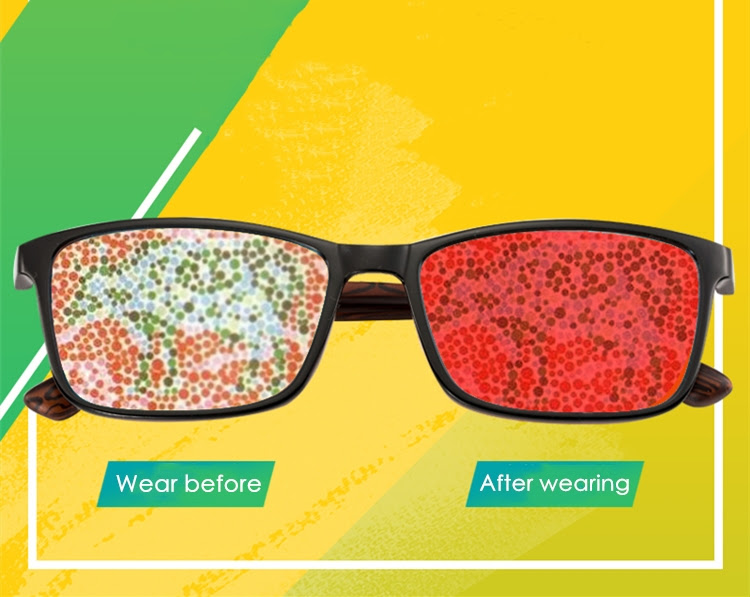 Zxtree 2019 Fashion Red Green Color Blind Corrective Sunglasses Women Color Blindness Glasses Colorblind Driver Spectacles Z399 Men S Sunglasses Aliexpress