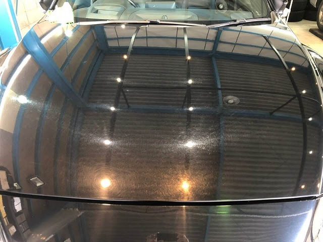 黒い車の洗車キズの除去って大変 マツダアテンザ ガラスコーティング 専門店 福岡 久留米 筑後 佐賀カービューティートラスト