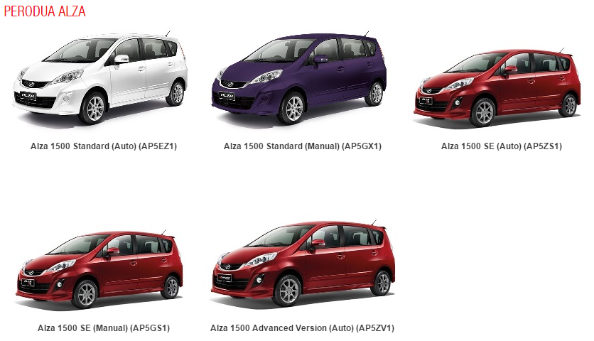 Perodua Alza - FleetDrive Transport