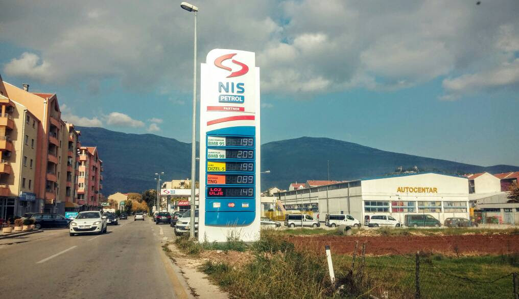 Cijene goriva u bih petrol