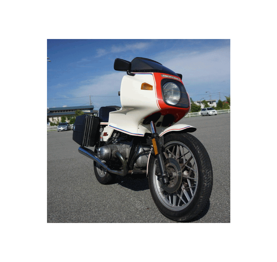 1978年 ｂｍｗｒ100ｒｓ ﾓｰﾀｰｽﾎﾟｰﾂ ﾎﾜｲﾄ Mﾗｲﾝ バイク 旧車 名車 サイドカー 個人売買お手伝いサイトseiyaaセイヤー