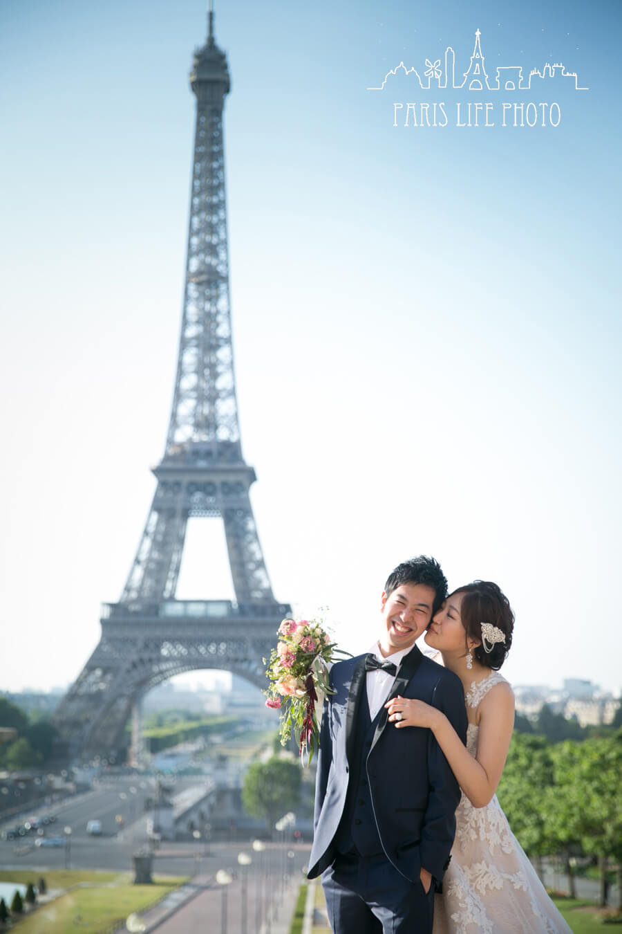Paris Life Photo 写真撮影のご依頼はパリライフフォト ブライダルフォト エッフェル塔 ルーブル