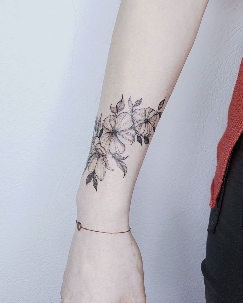 30 Pretty Apple Blossom Tattoos You Will Love Style Vp Page 5