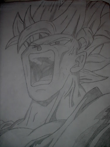 goku super saiyan drawings