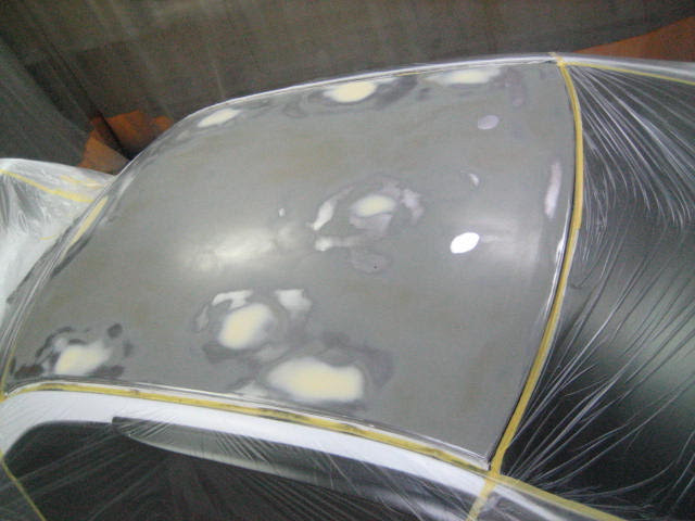 ルーフのクリア剥げ 袋井の板金 塗装 中古車販売店 オートガレージ ストレート