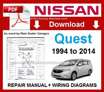 Download Free 1999 Nissan Quest Repair Manual