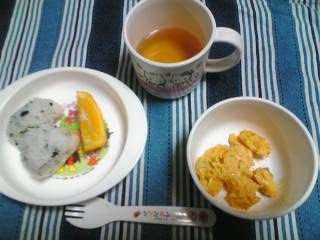離乳食 完了期 1歳1ヶ月7日目 朝食 ズボラ離乳食 ダイエット幼児食