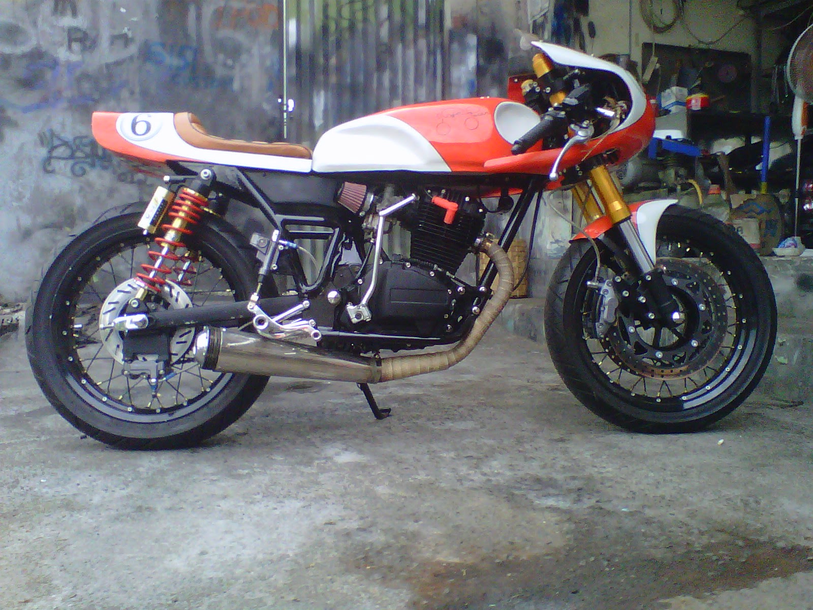 Koleksi Modifikasi Motor Gl 100 Cafe Racer Terbaru Dan Terlengkap