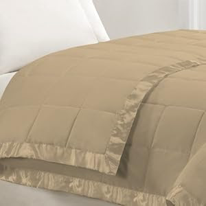 Microfiber Down Alternative Blanket, Full/Queen, Doeskin