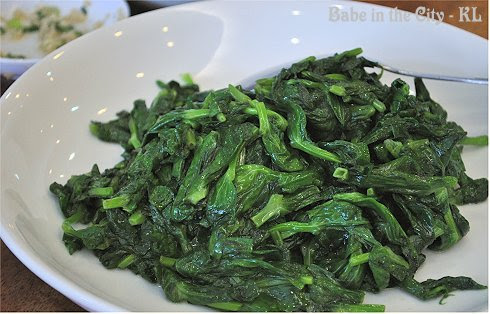 Stir-fried Snow Pea Shoots