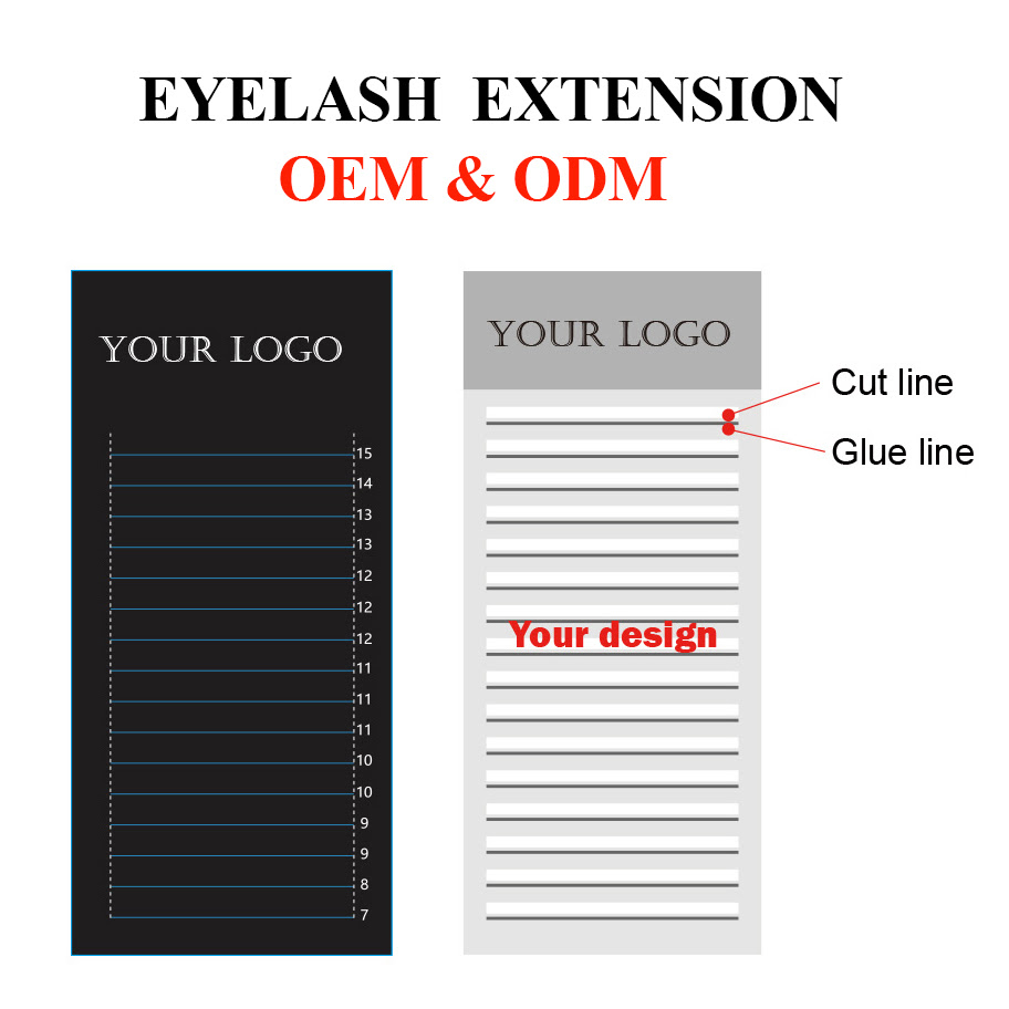 Private Label Personal Logo Name Eyelash Extension Odm Oem ...