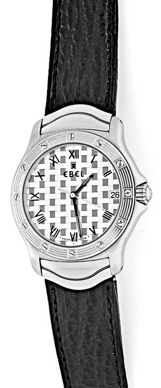 Originalfoto EBEL DRESSWAVE DRESS WAVE EDELSTAHL