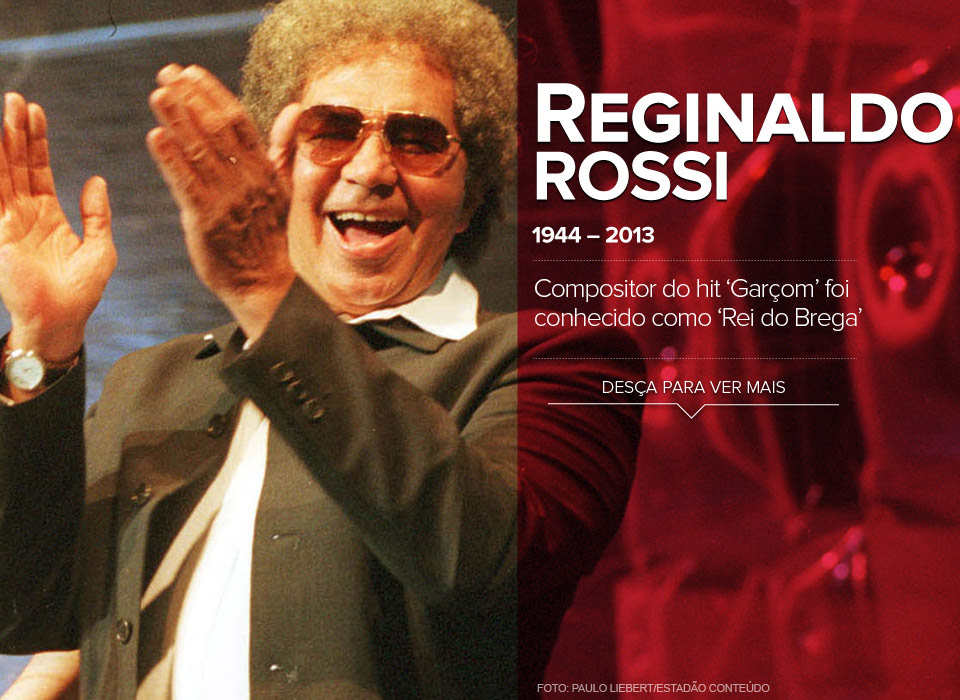 Reginaldo Rossi morre aos 69 anos de câncer no pulmão