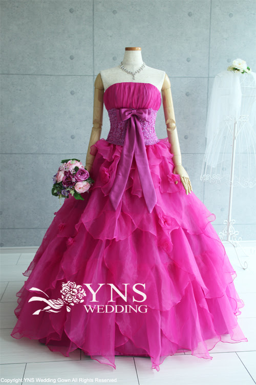 Rll 119bpk Select Dress カラードレス ウェディングドレスのyns Wedding