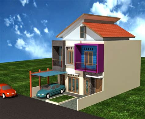 gambar desain rumah tingkat minimalis  lantai mewah