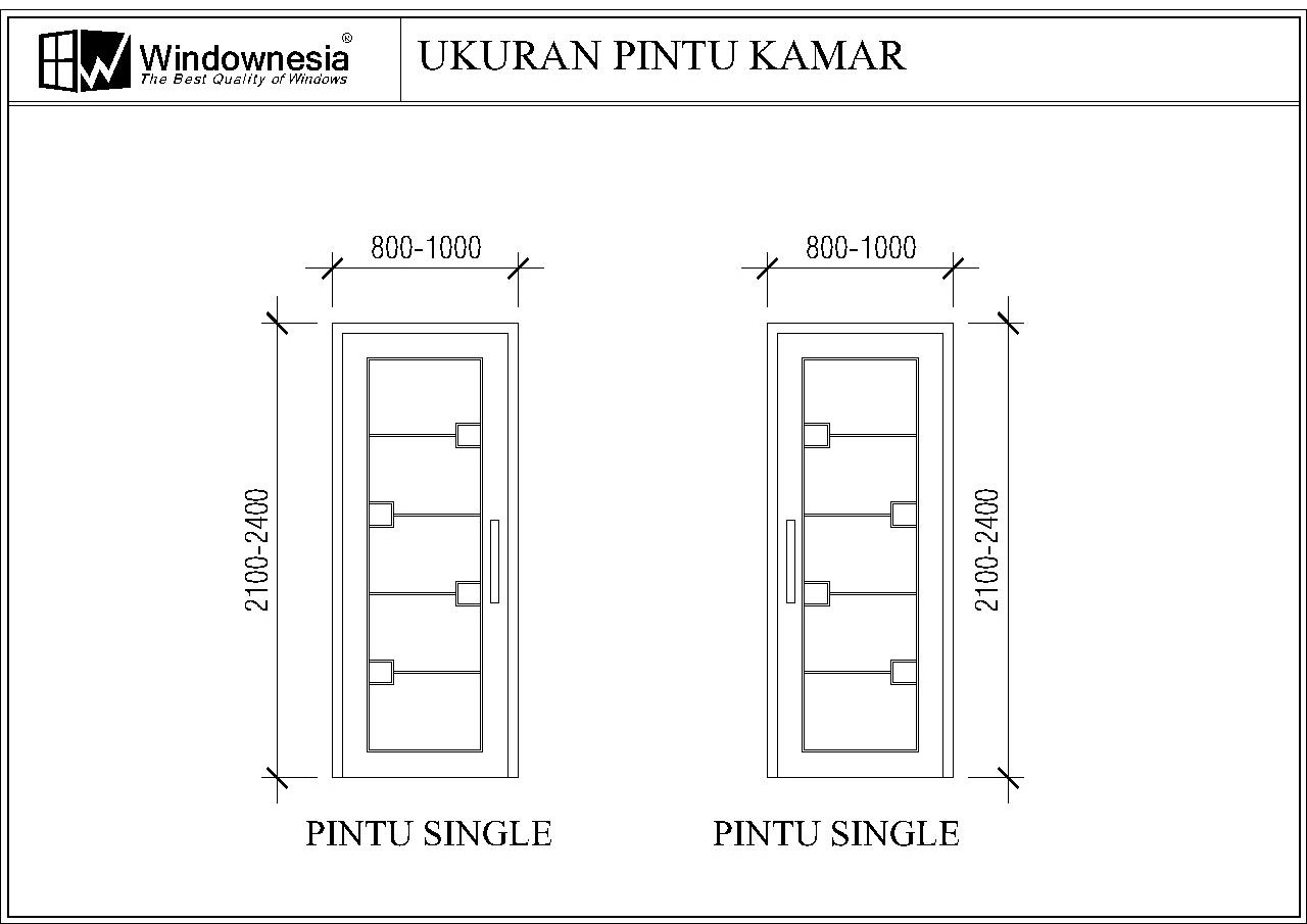 Ukuran Pintu dan Jendela Standar untuk Rumah Anda Ukuran Pintu dan Jendela Standar untuk Rumah Anda