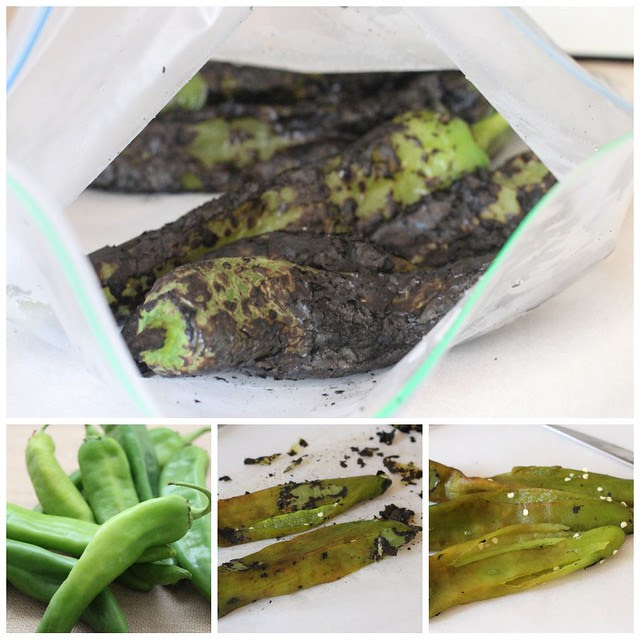 Hatch Chile Roasting & Skinning
