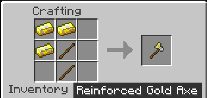 [DISCONTINUED] Reinforced Gold - Minecraft Mods - Mapping 