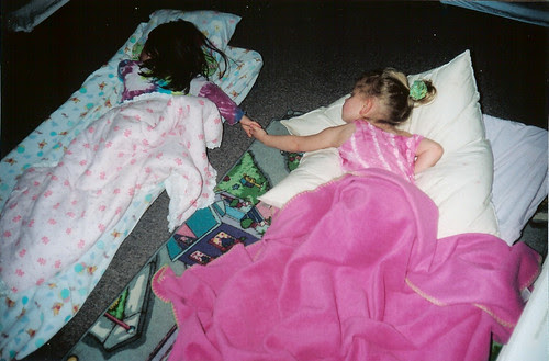 Dova and Piper nap together