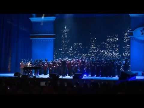 Darren Criss, Naya Rivera, Amber Riley performing at Obama's Inauguration 1/19 [HD]