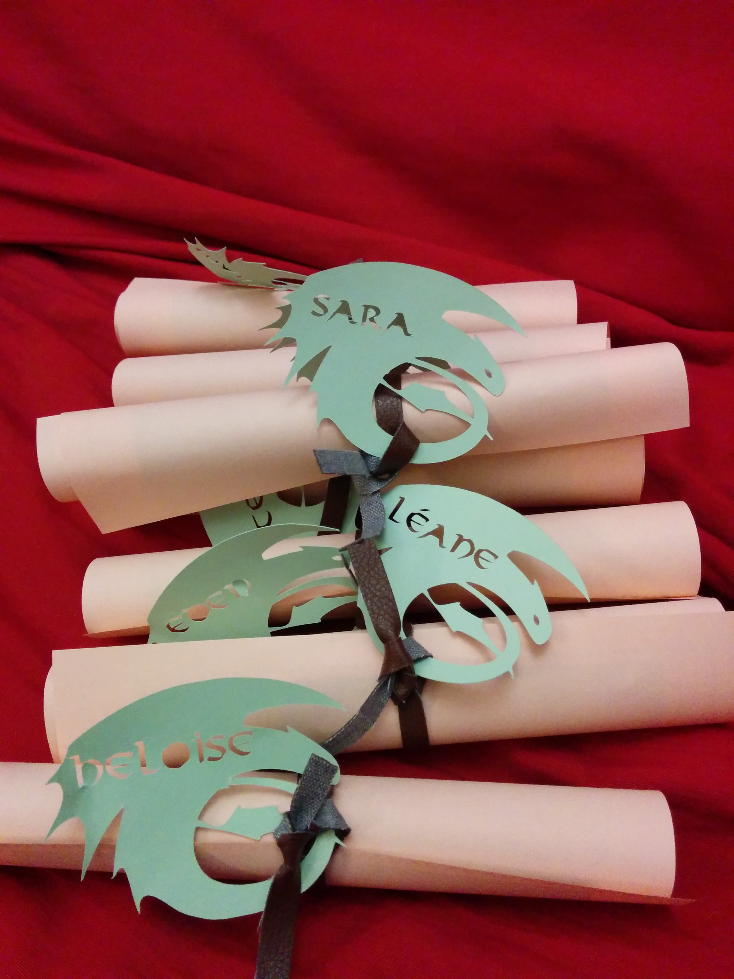 Un Anniversaire Dragon Mes Petites Bidouilles Diy
