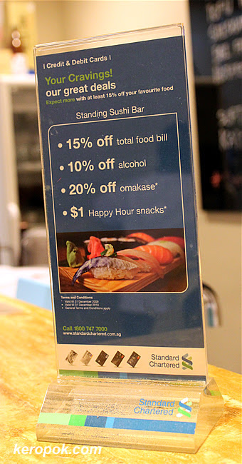 Standing Sushi Bar Discounts