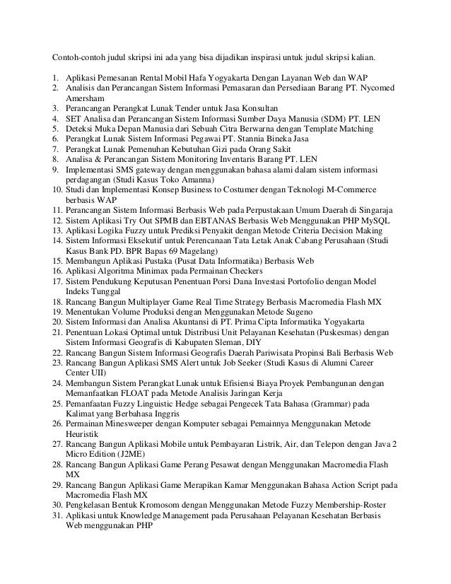 Contoh Proposal Skripsi Slideshare | newhairstylesformen2014.com Contoh Proposal Skripsi Slideshare | newhairstylesformen2014.com