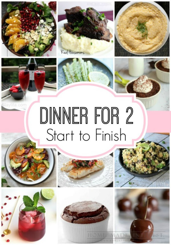 Dinner for Two Meal Plan Start to Finish Home Made Dinner for Two Meal Plan Start to Finish Home Made