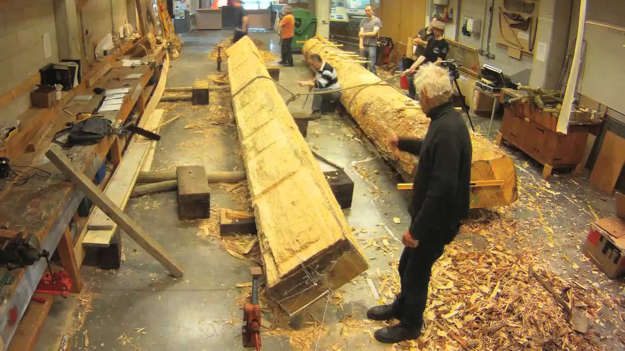 Bronze Age Boat Build Falmouth Episode 1.mov - YouTube