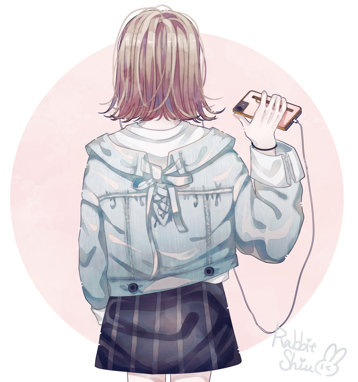 女の子 後ろ姿 髪型 イラスト Lowkernesia Com
