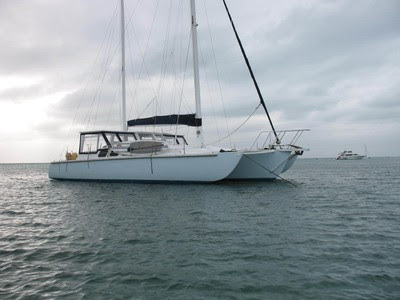 report on nine small folding trimarans