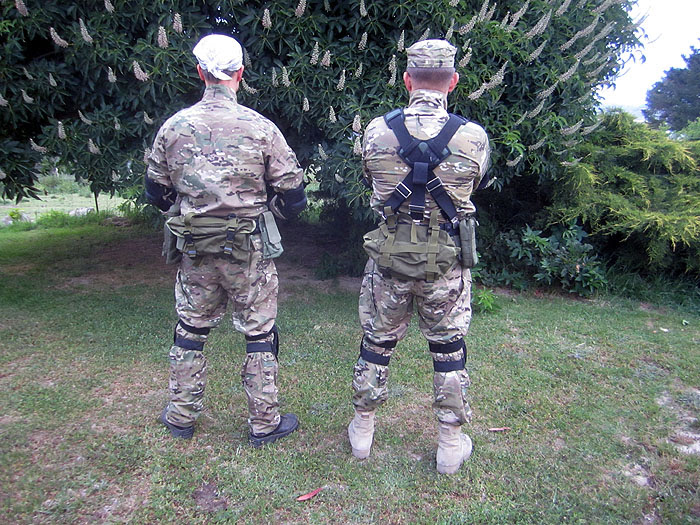 Marine Fatigues Back