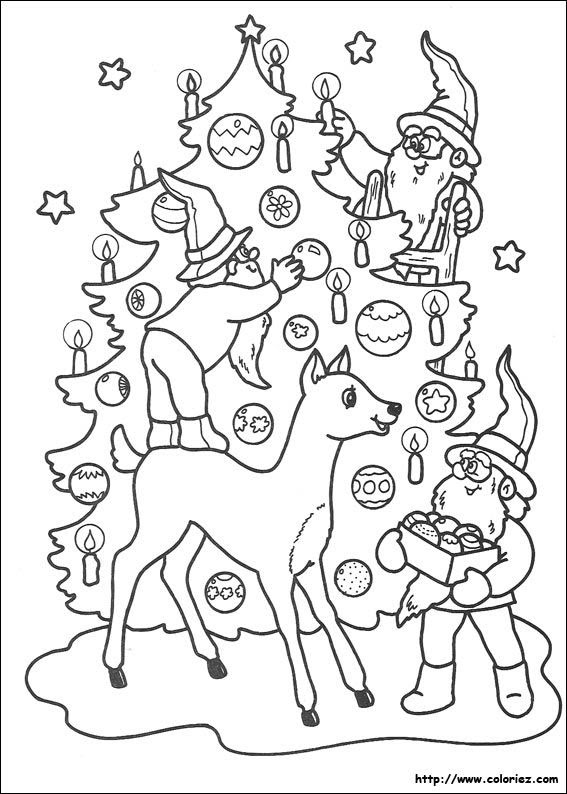 14 COLORIAGES DE NOEL